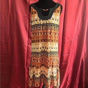 Mlle Gabrielle Multicolor Sleeveless Dress